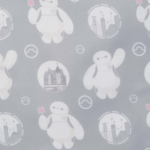 Disney Parks 2025 Big Hero 6 Pastel Baymax Loungefly Backpack - NEW - Picture 4 of 4